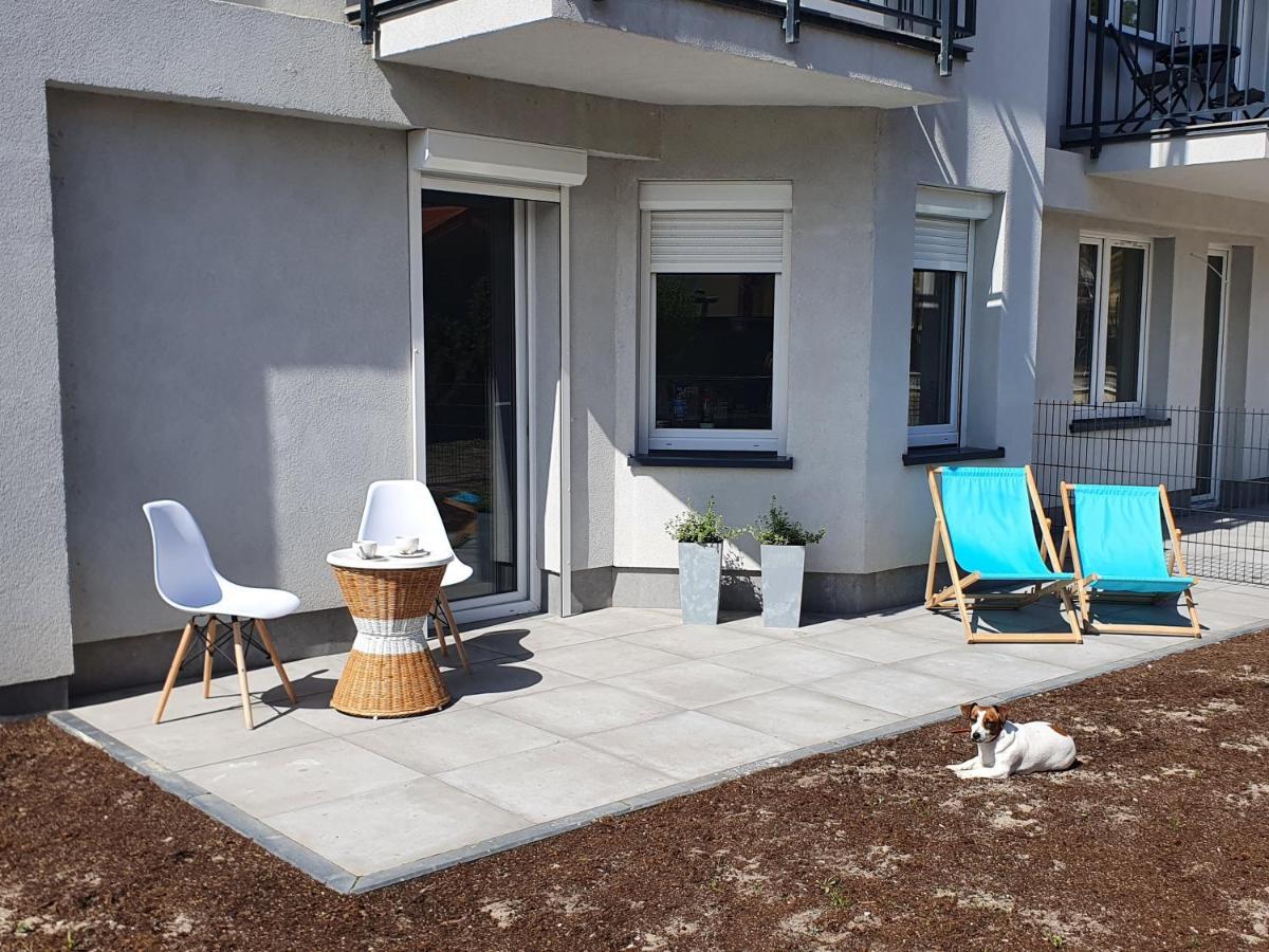 Apartament Beige Z Ogrodkiem Dziwnówek Dış mekan fotoğraf